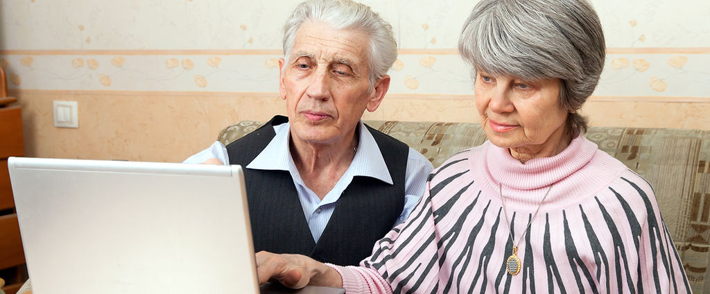 Elderly couple